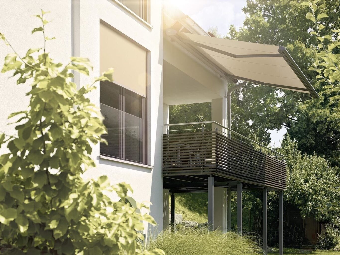 Fenstermarkise für Balkon